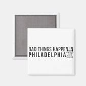 Slechte dingen gebeuren in Philadelphia: Liberty B Magneet (Voorkant / Achterkant)