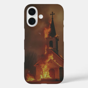 Slechte droom van de kerk iPhone 16 hoesje