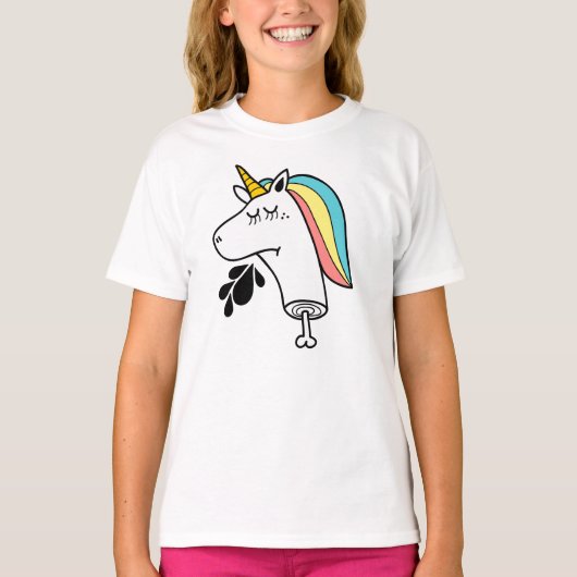 Slechte Eenhoorn T-shirt (Voorkant)