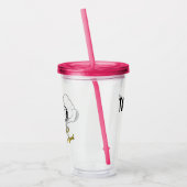 Slechte en Boo-jee reizen Acryl Drinkbeker (Links)