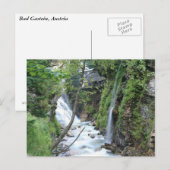 Slechte Gastein bovenherfsten Briefkaart (Voorkant / Achterkant)