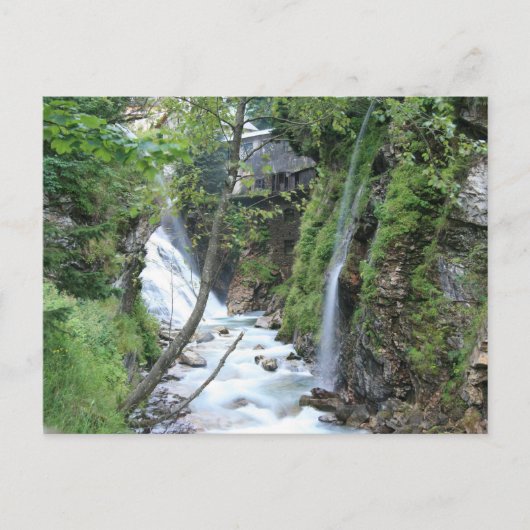 Slechte Gastein bovenherfsten Briefkaart (Voorkant)