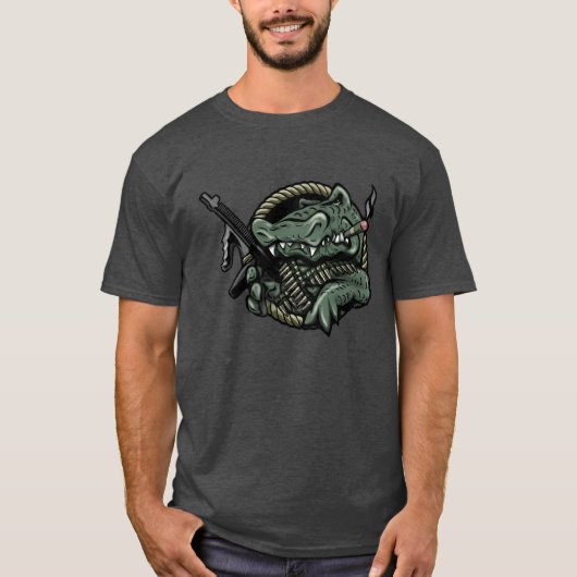 Slechte gator t-shirt (Voorkant)