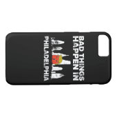 Slechte gebeurtenis Philadelphia Halloween Spooky Case-Mate iPhone Case (Achterkant (Horizontaal))