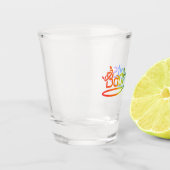 Slechte gewoonten Denver Rainbow Shot Glass Glas (Links)