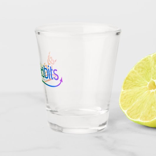 Slechte gewoonten Denver Rainbow Shot Glass Glas (Rechts)