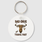 slechte gnus sleutelhanger (Voorkant)