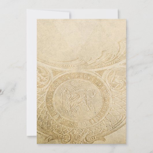 Slechte Goede Tijd Volwassen  Halloween Party Kaart (Achterkant)