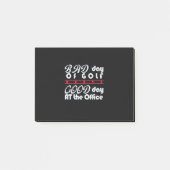Slechte Golfer-dag Post-it® Notes (Voorkant)