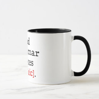 Slechte grammatica maakt me [sic] mok