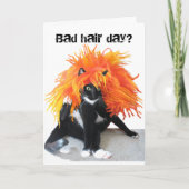 Slechte haardag kaart (Voorkant)