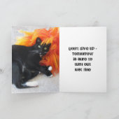 Slechte haardag kaart (Binnen)