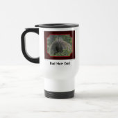 "Slechte haardag!" Porcupine-Mok Reisbeker (Links)