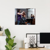 Slechte haardag poster (Thuiskantoor)