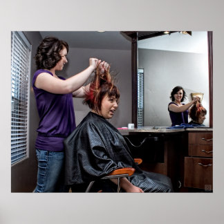 Slechte haardag poster