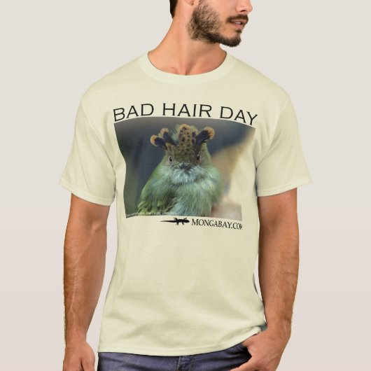 Slechte haardag - Schaalschildklier T-shirt (Voorkant)