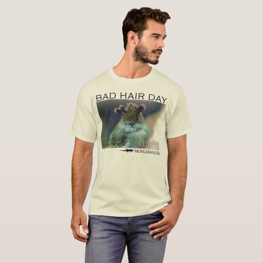 Slechte haardag - Schaalschildklier T-shirt (Voorkant volledig)