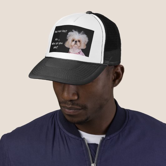 Slechte haardag? trucker pet (In situ)