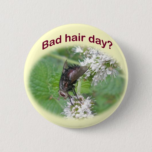 Slechte haardagvluchten Coördinatie van items Ronde Button 5,7 Cm (Voorkant)