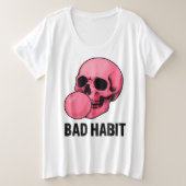 Slechte habitat grote maat t-shirt (Design voorkant)