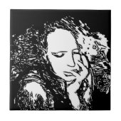 Slechte habitat tegeltje (Voorkant)