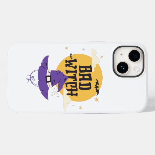 Slechte heks Case-Mate iPhone case (Achterkant (horizontaal))