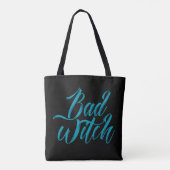 SLECHTE HEKS grappig halloween Tote Bag (Achterkant)