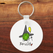 Slechte heks sleutelhanger (Voorkant)