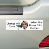 Slechte heks van de West-Bumpersticker Bumpersticker (Op auto)