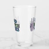 Slechte heks vibes heksenhanden glas (Links)