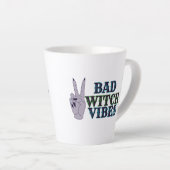 Slechte heks vibes heksenhanden latte mok (Rechterhoek)