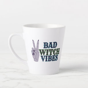 Slechte heks vibes heksenhanden latte mok
