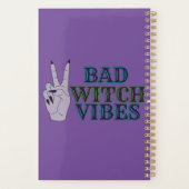Slechte heks vibes heksenhanden planner (Achterkant)