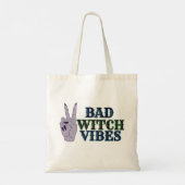 Slechte heks vibes heksenhanden tote bag (Achterkant)