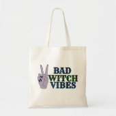 Slechte heks vibes heksenhanden tote bag (Voorkant)