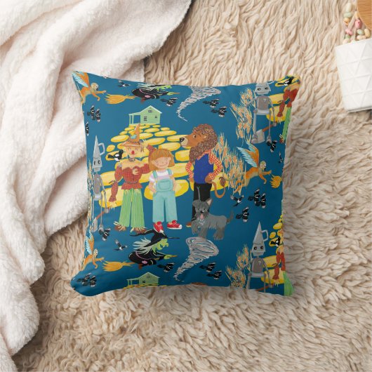 Slechte heks, vogelverschrikker en leeuwenpatroon kussen (Deken)