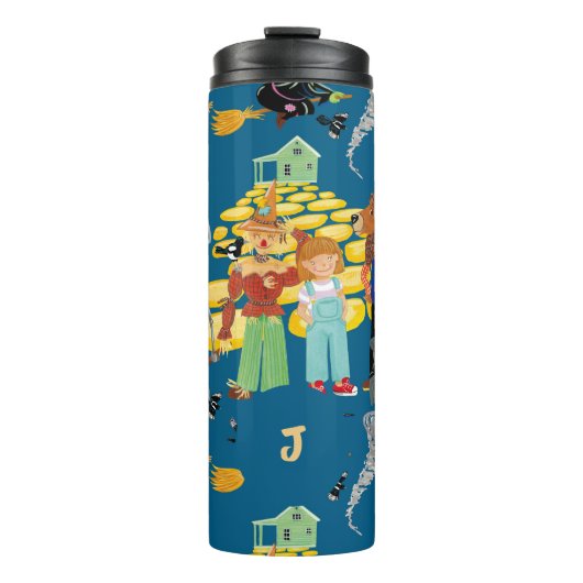 Slechte heks, vogelverschrikker en leeuwenpatroon thermosbeker (Voorkant)