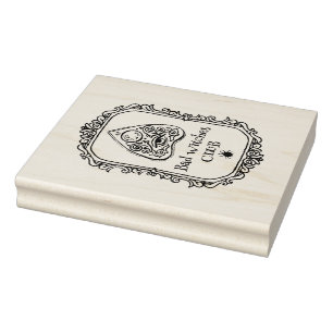 Slechte heksen Halloween Rubberstempel