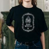 Slechte heksentypografie Halloween T-shirt