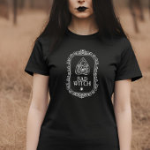 Slechte heksentypografie Halloween T-shirt