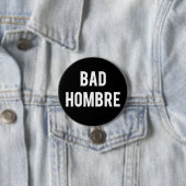 Slechte Hombre-knop Ronde Button 7,6 Cm (In situ)