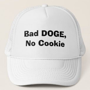 Slechte hond, geen koekje trucker pet