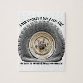 Slechte hoogte als platte band legpuzzel (Verticaal)