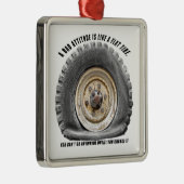 Slechte hoogte als platte band metalen ornament (Rechts)