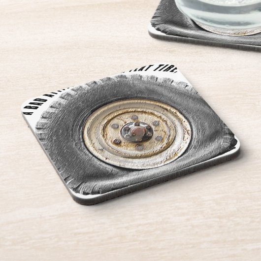 Slechte hoogte als platte band onderzetter (Linkerzijde)