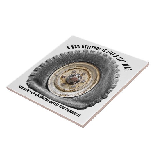 Slechte hoogte als platte band tegeltje (Zijkant)