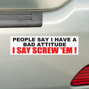 SLECHTE HOUDING BUMPERSTICKER