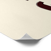 slechte houding poster (Hoek)