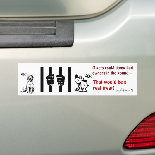 Slechte huiseigenaars bumpersticker (Op auto)