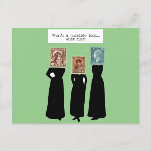 Slechte ideeën briefkaart